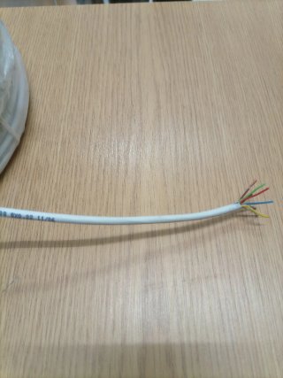 10mts cable telefonillo 8 hilos flexible.