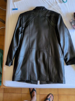 Chaqueta de cuero CAMROY Talla 44