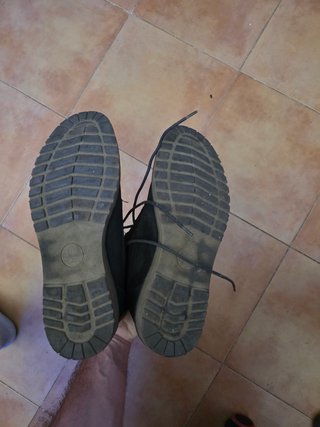 Botas Lefties Negras Cordones