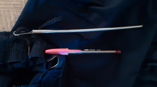 Enhebrador muelle para cordon / elastico pantalon.