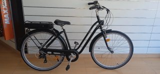Bicicleta Eléctrica B Twin Elops Negra