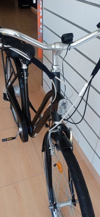 Bicicleta Eléctrica B Twin Elops Negra
