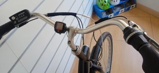 Bicicleta Eléctrica B Twin Elops Negra