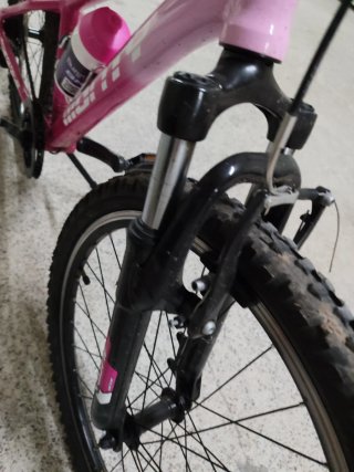 Bicicleta Monty Niña Rosa