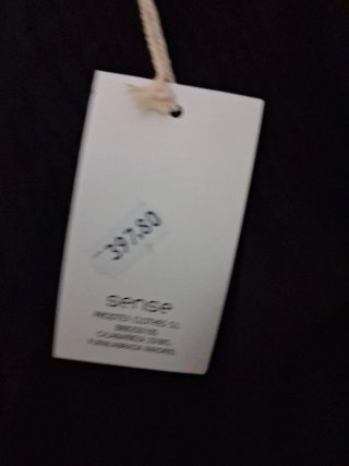 Falda larga Sense boho talla única negra