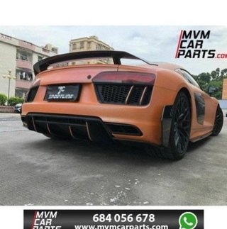 Aleron spoiler trasero en fibra de Carbono Audi R8