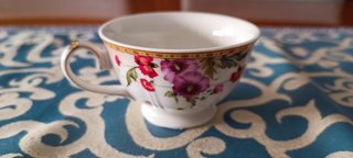 Set 4 Tazze con Piattino Edward Fine Porcelain