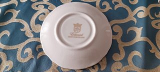 Set 4 Tazze con Piattino Edward Fine Porcelain
