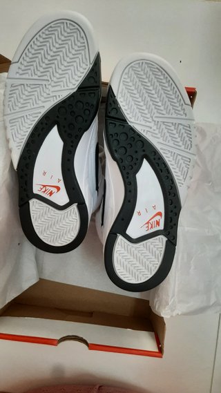 Nike Air Flight Lite Mid Blancas/Negras