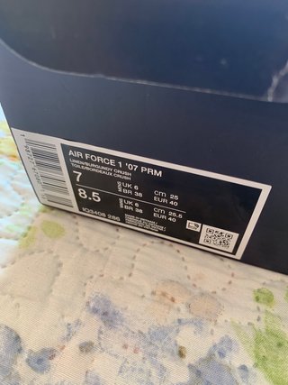 Nike Air Force 1 Low PRM "Linen Moon" (T. 40EU)