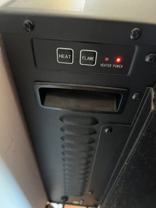 Estufa eléctrica efecto chimenea