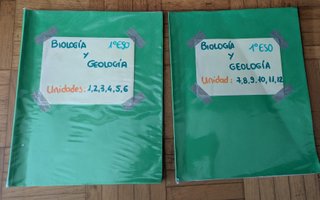 Lote de libros de texto de 1 ESO IES Ordoño II