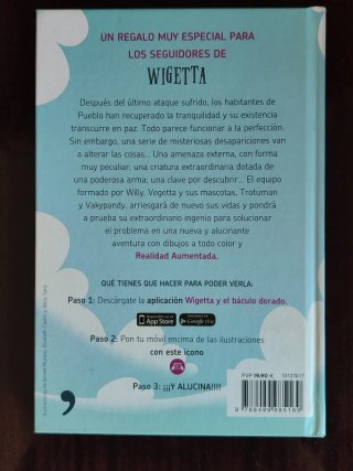 Libro "Wigetta y el báculo dorado" (Tapa Dura RA)