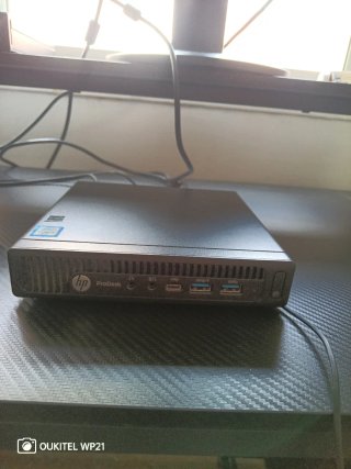 HP ProDesk Ordenador Pequeño Negro