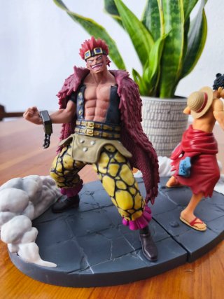 Figura One Piece Kid y Luffy