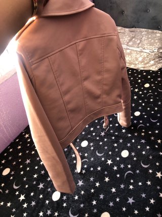 Chaqueta Stradivarius Rosa Talla M