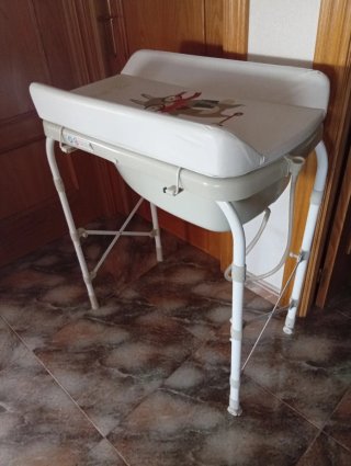 Bañera cambiador bebé