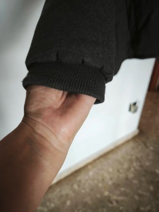 Chaqueta de invierno hombre gris