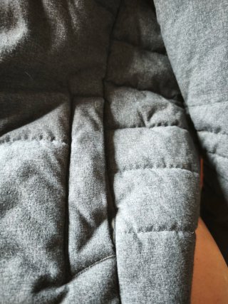 Chaqueta de invierno hombre gris