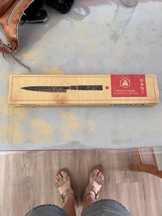 Cuchillo Japonés PARA ZURDOS Laguiole. NUEVO