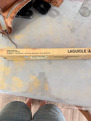 Cuchillo Japonés PARA ZURDOS Laguiole. NUEVO