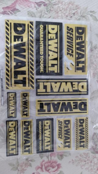 Pegatinas DeWalt