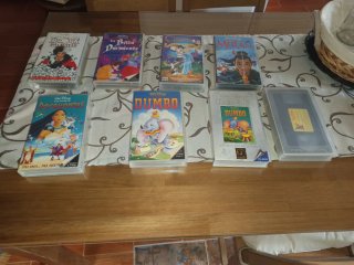 Lote 22 películas Disney VHS