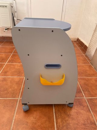 Mueble auxiliar multiusos con ruedas