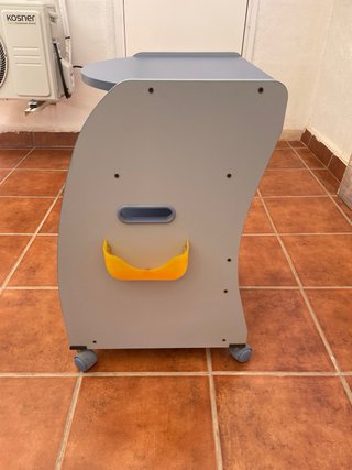 Mueble auxiliar multiusos con ruedas