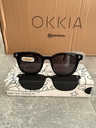 Gafas de sol Okkia niño negras