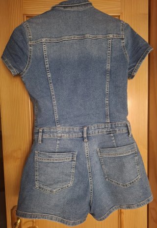 Mono vaquero Bershka talla L