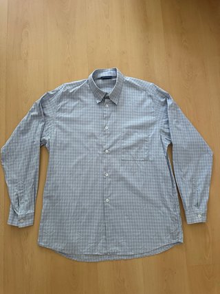 Camisa Adolfo Domínguez Algodón Azul Talla L