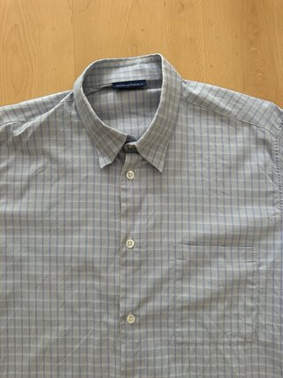 Camisa Adolfo Domínguez Algodón Azul Talla L