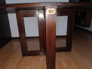 Mesa comedor plegable Banak madera maciza