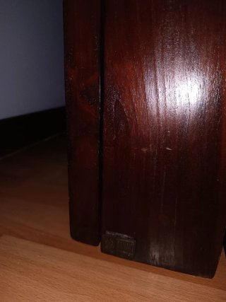 Mesa comedor plegable Banak madera maciza