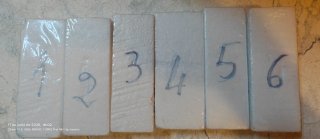 Belén resina imitación madera 6 figuras