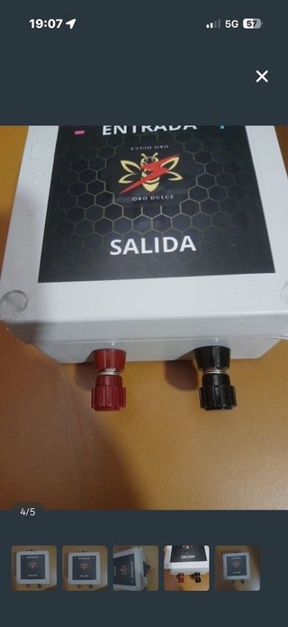 Electrónica para velutinas