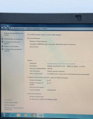 Lote 2x Dell Latitude E5500 Portátiles