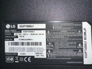 Televisor LG 65 pulgadas