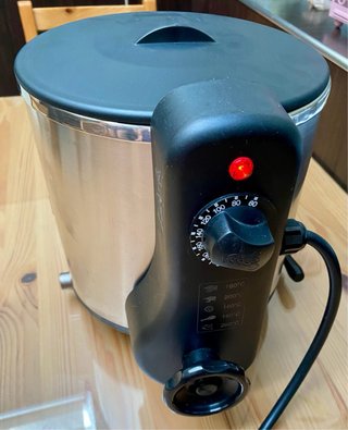 Freidora Inoxidable Movilfrit 5L.