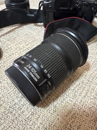 Canon EOS 90D + 3 objetivos + baterías