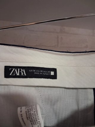 Traje Zara Azul Talla M