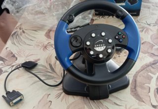 Volante Speed Link Blue Lightning PS1/PC