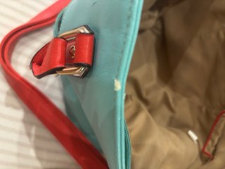 Bolso CHHC Rojo y Turquesa