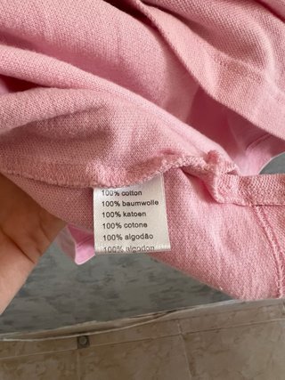 Camiseta Polo Lacoste Rosa talla xl