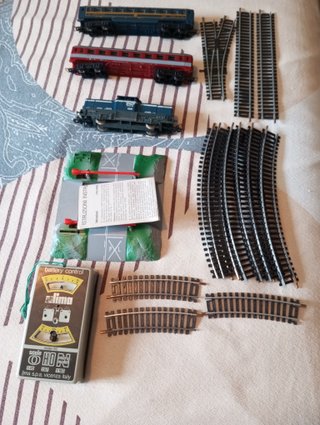 Tren Eléctrico Lima HO 1:87 Completo