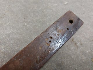 Falsa escuadra antigua de madera
