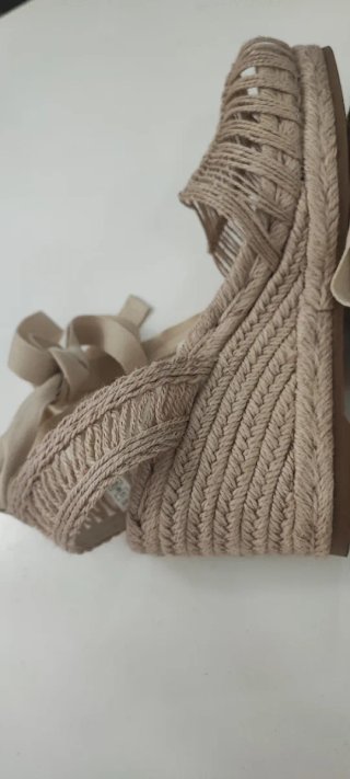 Sandalias Mango Beige Talla 36