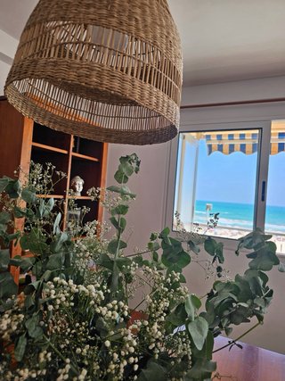 Apartamento en la playa de cullera frente al mar
