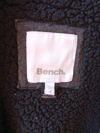Cardigan smanicato donna Bench grigio
